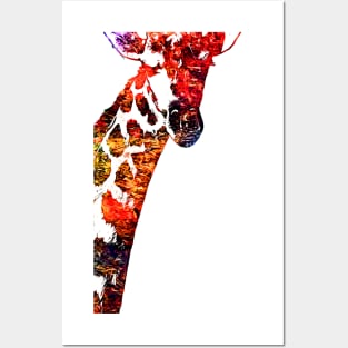 Cartoon Giraffe Posters and Art